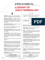 Glossary of Wire Cable Terminology PDF