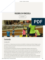 Contenido - Voleibol en Venezuela