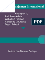 Makna & Dimensi Budaya