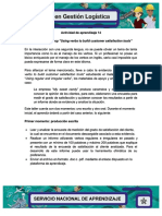 Edoc - Pub Evidencia5workshopusingverbstobuildcustomersatisfa PDF