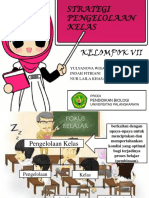 Kelompok Vii PPT Strategi Pengelolaan Kelas