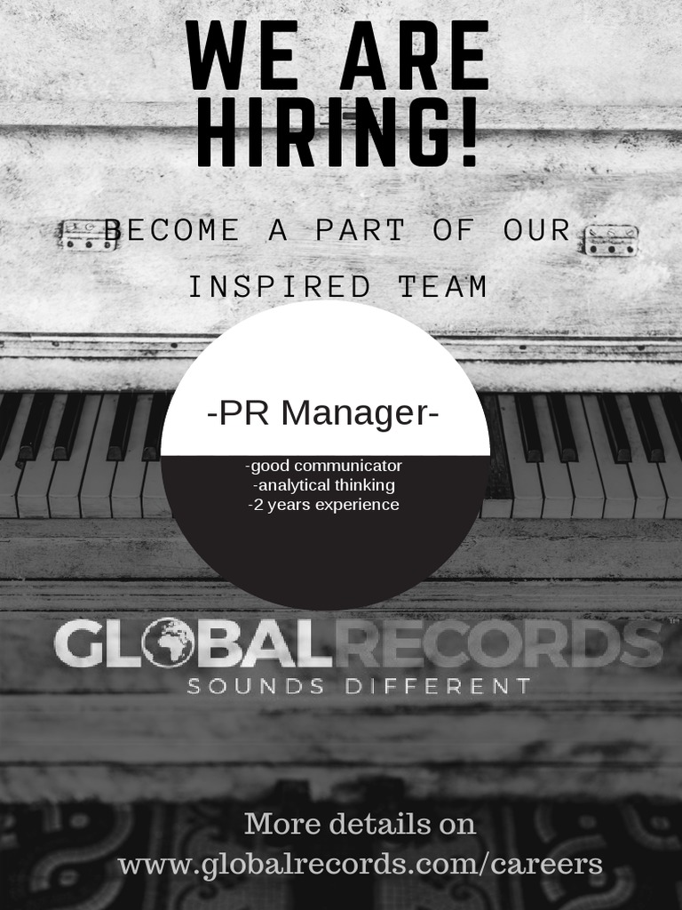 PR Manager PDF | PDF
