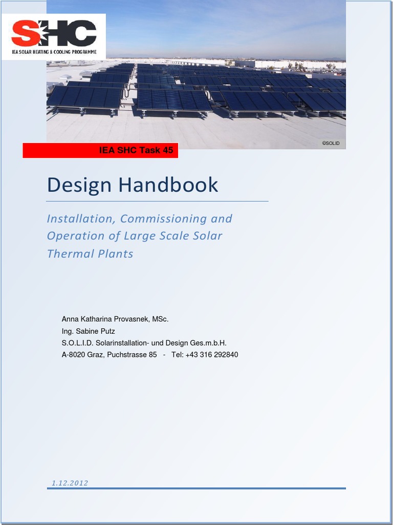 Handbook | PDF | Solar Energy | Hvac
