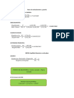 Ratios de Endeudamiento y Garantia