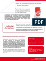 Preg Frec Sazonador Umami AJI-NO-MOTO PDF