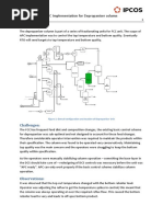 APC Implementation For Depropaniser Column: Figure 1: Overall Configuration and Location of Depropaniser Unit