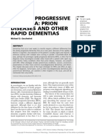 Rapidly Progressive Dementia: Prion Diseases and Other Rapid Dementias