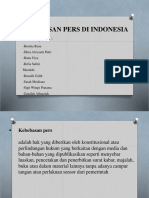 Kebebasan Pers Di Indonesia