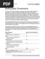 ARRT Rad Content Specifications