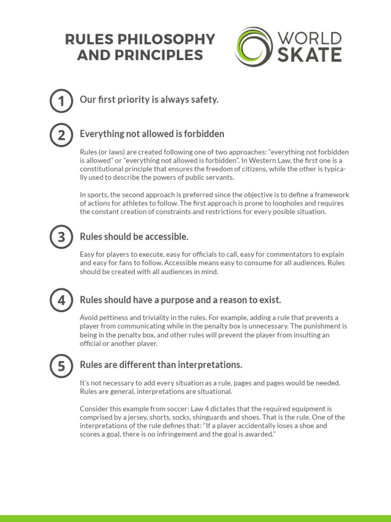 Rules Philosophy and Principles | PDF | Politics | Social Science