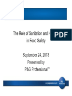 The Role of Sanitation and HACCP