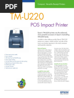 Epson TMU220 Brochure