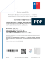 Gobierno de Chile Ministerio de Economía, Fomento y Turismo