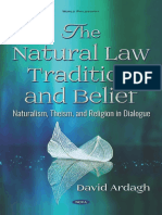 The Natural Law Tradition and Belief - Naturalism, Theism, and Religion in Dialogue