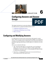 Configuring Answers and Answer Groups