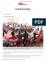 ‘Embrace IoT in Fish Breeding’ _ the Star Online