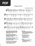 Songs Were Going To The Zoo Lyrics | PDF