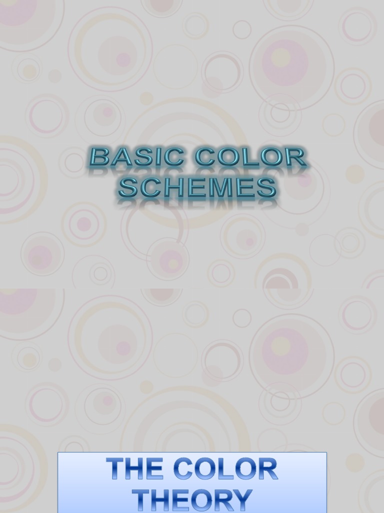 Understanding Color Theory Basics | PDF | Image Processing | Light