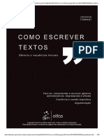 Como Escrever Textos - Gêneros e Sequências Textuais 