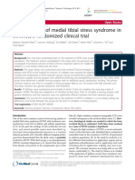 The Treatment of Medial Tibial Stress Syndrome in Athletes A Randomized Clinical Trial