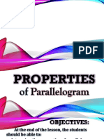 Properties of Parallelogram