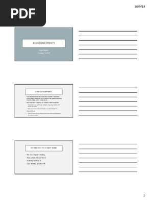 191009 How to Brief a Case Presentation