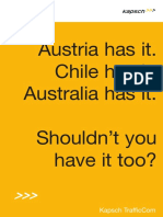 Austria Has It. Chile Has It. Australia Has It. Shouldn't You Have It Too?