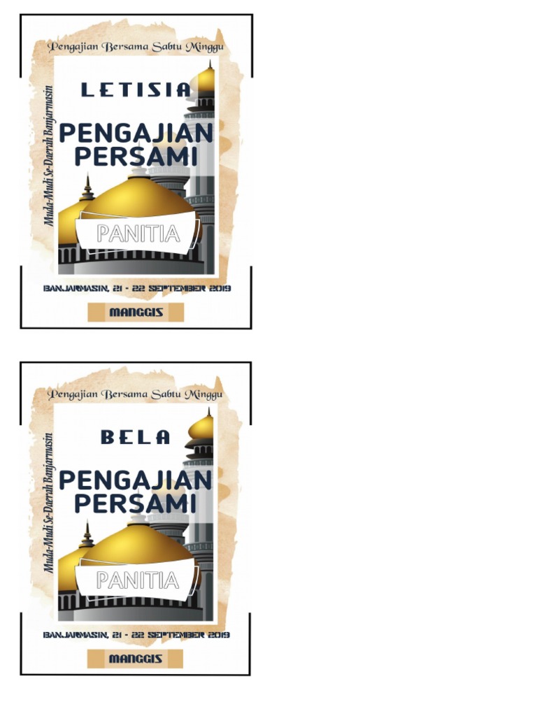 Id Card Untuk Pengajian Pdf