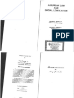 Agrarian and Social Legislation by Ungos PDF