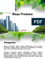 Biaya Produksi Optimal