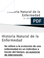 Clase Historia Natural de La Enfermedad