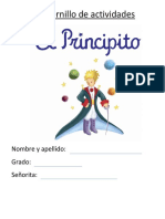 Cuadernillo de Actividades El Principito