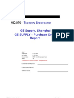 MD070 Purchase Order - Supplier Report