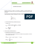 Centro de Masa Resumen