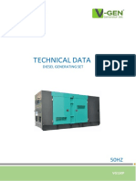 Technical Data: Diesel Generating Set