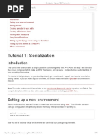 Tutorial 1: Serialization: Django REST Framework