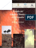 Estudio Del Cambio Climático en El Ecuador