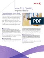 10 Tips For Effective Public Speaking PDF