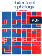 Philip Steadman - Architectural Morphology - An Introduction To The Geometry of Building Plans-Pion (1983)