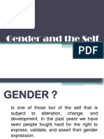 Gender and the Shaping of the Self