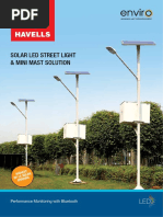 Catalogue Havells Solar Street Light Mini Mast Solution