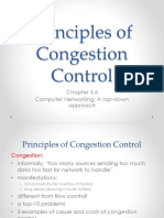 Principles of Congestion Control: Computer Networking: A Top-Down Approach