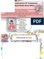 PP Jurnal Internasional Medical Complications of Puerperium