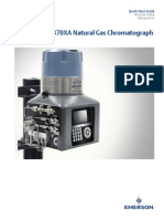 Rosemount 370XA Natural Gas Chromatograph: Quick Start Guide