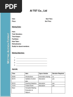 Meeting Agenda-WPS Office