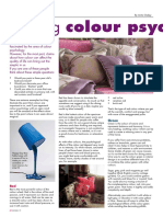 Making Colour Psychology Work For You: Interiors
