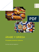 Cocina Árabe y Griega