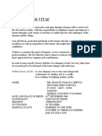 Curriculum Vitae