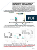 Aspen Hysys Dynamics Modelling of Differential Pressure (DP) Transmitter For Flow Control