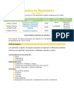 Perfil de Ingeniero Mecatronico